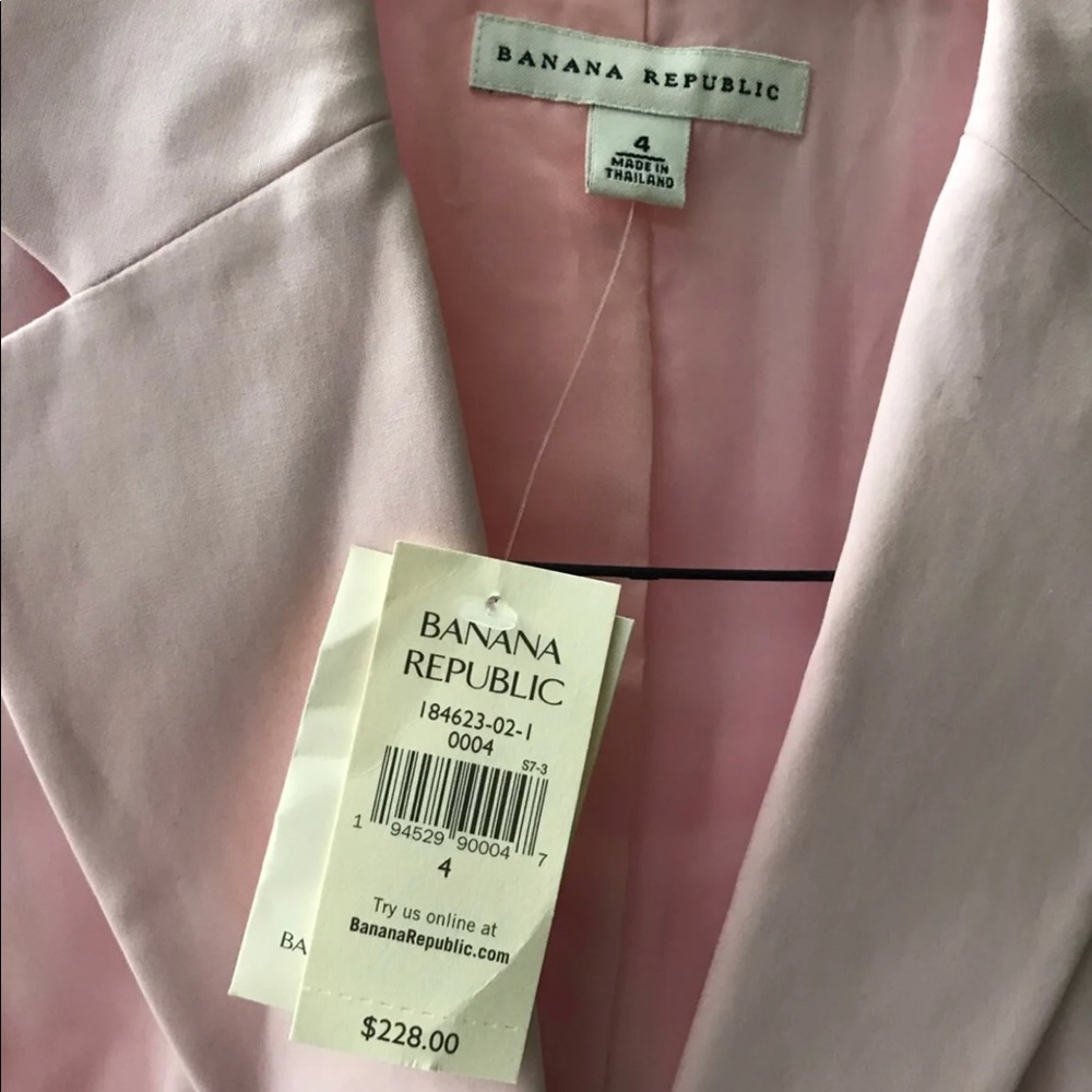 Banana Republic pink blazer